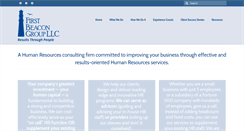 Desktop Screenshot of firstbeacongroup.com